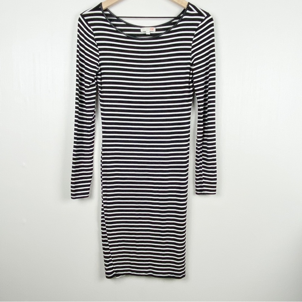 GB Gianni‎ Bini Dress Womens Medium Striped Bodycon Stretch